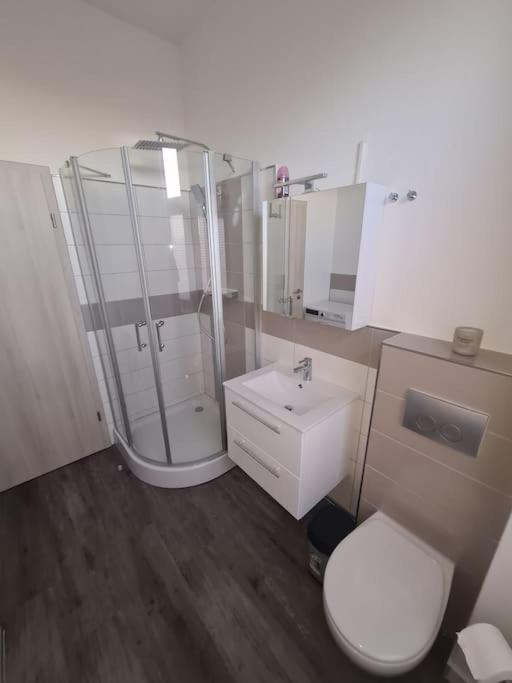 Apartament Suite 3 Bernburg Buitenkant foto